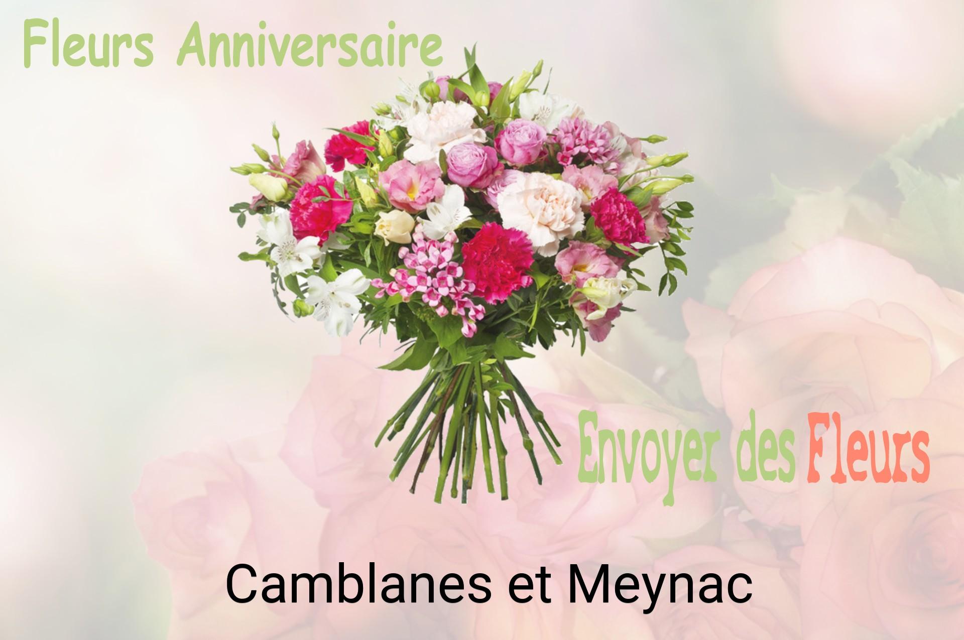 Bouquet de fleurs d’anniversaire livré à Camblanes-et-Meynac
