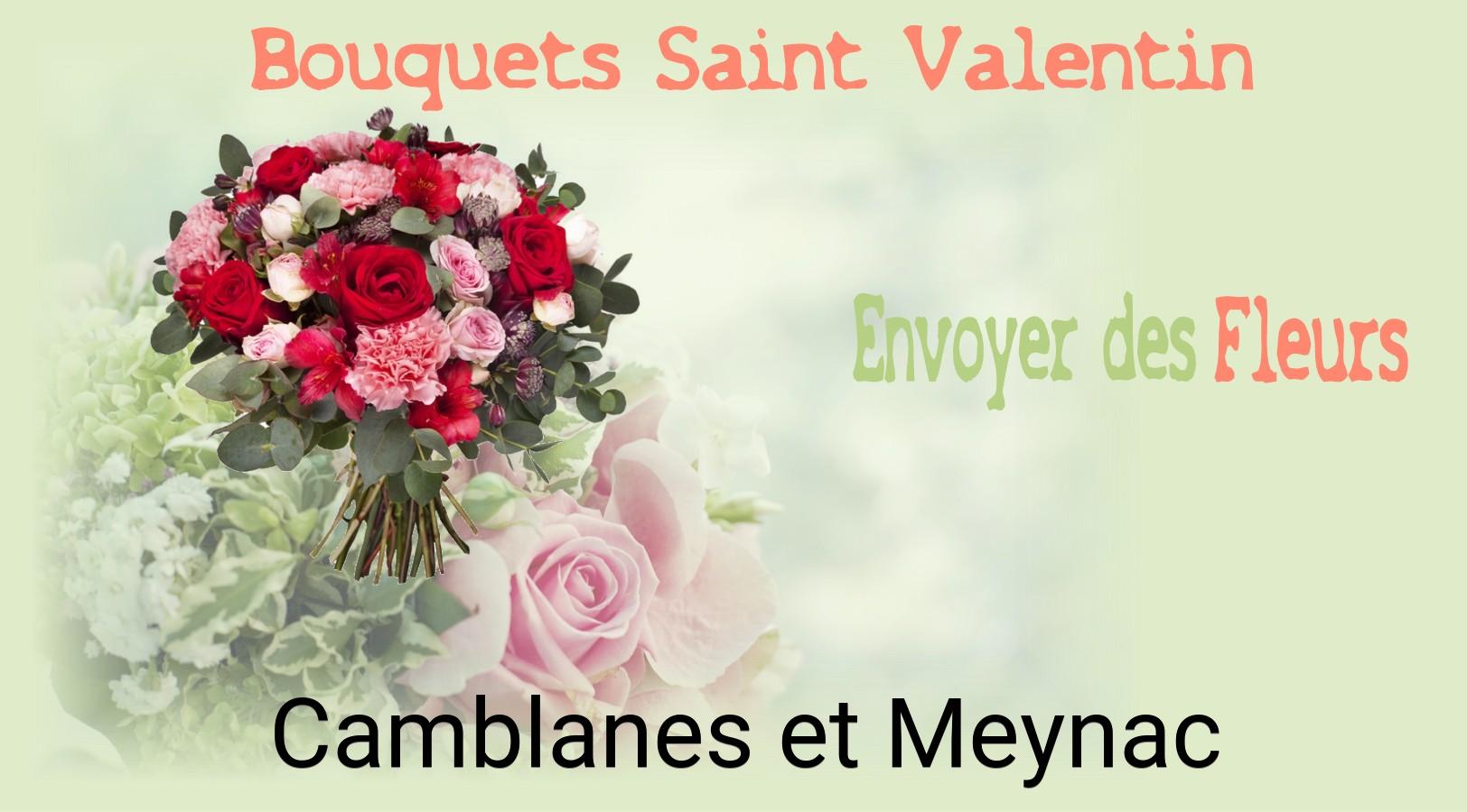 Roses de Saint-Valentin livrées à Camblanes-et-Meynac